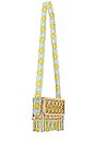 view 3 of 4 Beads Handbag in Yellow & Blue