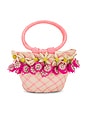 view 1 of 5 Dragon Fruit Handbag in Pink