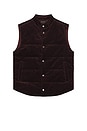 view 1 of 4 Wayne Needle Cord Vest in Plum