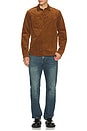 view 4 of 4 Eastwood Needle Cord Shirt in Saddle