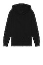 view 2 of 3 Arc Zip Up Hoodie in Black