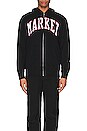 view 3 of 3 Arc Zip Up Hoodie in Black