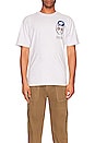 view 3 of 3 Smiley Hackers T-shirt in Ash Grey