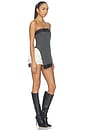 view 2 of 5 Dislocation Crop Dress in Grey