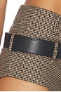 view 7 of 6 Two-piece Short in Brown