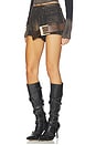 view 3 of 6 Dislocated Belted Short in Black