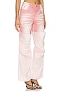 view 2 of 6 Roll-Cuff Slim Fit Jean in Pink