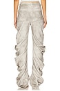 view 4 of 6 Pleated Lounge Pants in Grey