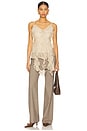 view 5 of 6 Dislocation Suit Trousers in Camel