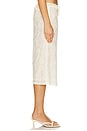 view 3 of 6 Lace Layered Skirt in Beige