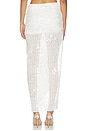 view 4 of 6 Beaded Midi Skirt in White