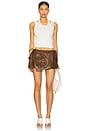 view 4 of 5 Layered Dislocation Tank Top in White