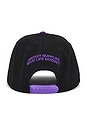 view 2 of 3 Hedonism Trucker Hat in Black & Purple