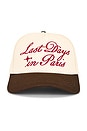view 1 of 3 Last Days in Paris Trucker Hat in Cream & Brown