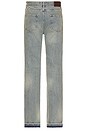 view 2 of 4 Distressed Denim Jeans in Blue Wash