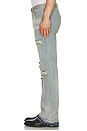 view 4 of 4 Distressed Denim Jeans in Blue Wash