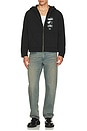 view 3 of 4 Auto Full Zip Hoodie in Distressed Black