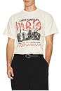 view 3 of 4 Last Days in Paris T-Shirt in Cream