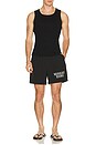 view 3 of 4 Mr Swim Short in Black
