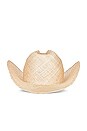 view 2 of 2 SOMBRERO DE COWBOY SISAL in Tan