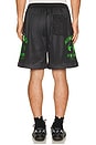 view 3 of 5 Mesh Double Layer Shorts in Black