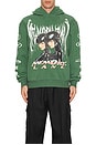 view 3 of 4 Mash Up Hoodie in Forest