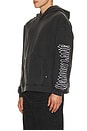 view 2 of 6 Iron Text Hoodie in Vintage Black