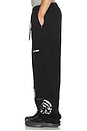 view 6 of 7 Patch Flyer Sweats in Black