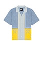 view 1 of 4 MANCHES COURTES PATCH in Light Blue