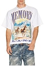 view 3 of 4 Wild Horses Crop Tee in Off White