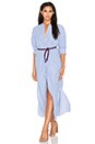 view 1 of 4 Maxi Shirt Dress in Chambray