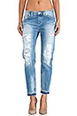 view 1 of 7 JEANS BOYFRIEND LE GARCON in Medium Wash