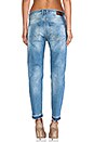 view 3 of 7 JEANS BOYFRIEND LE GARCON in Medium Wash