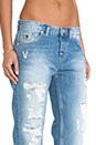 view 5 of 7 JEANS BOYFRIEND LE GARCON in Medium Wash