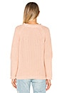 view 3 of 4 Basic Pullover Sweater in Peach
