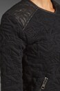 view 5 of 6 Star Quilted Biker Jacket in Black