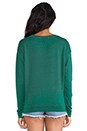 view 3 of 4 Tropical Sweatshirt in Green