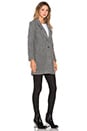 view 3 of 4 MANTEAU CLASSIQUE in Heather Grey