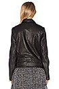 view 4 of 6 Leather Biker Jacket in Black