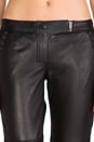 view 4 of 7 Leather Moto Pants in Black
