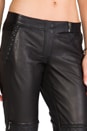 view 5 of 7 Leather Moto Pants in Black