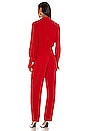 view 3 of 3 Long Sleeve Jumpsuit in Red