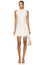 view 1 of 3 Sleeveless Mini Dress in White