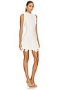 view 2 of 3 Sleeveless Mini Dress in White