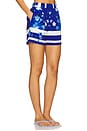 view 2 of 6 Printed Shorts in Klein Blue