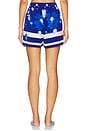 view 4 of 6 Printed Shorts in Klein Blue