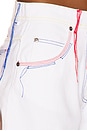 view 6 of 6 Bermuda Short in White