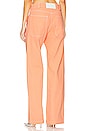 view 3 of 4 Wide Leg Jean in Orange