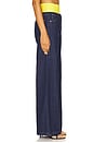 view 2 of 6 Waistband Wide Leg Jean in Blue
