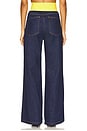 view 4 of 6 Waistband Wide Leg Jean in Blue